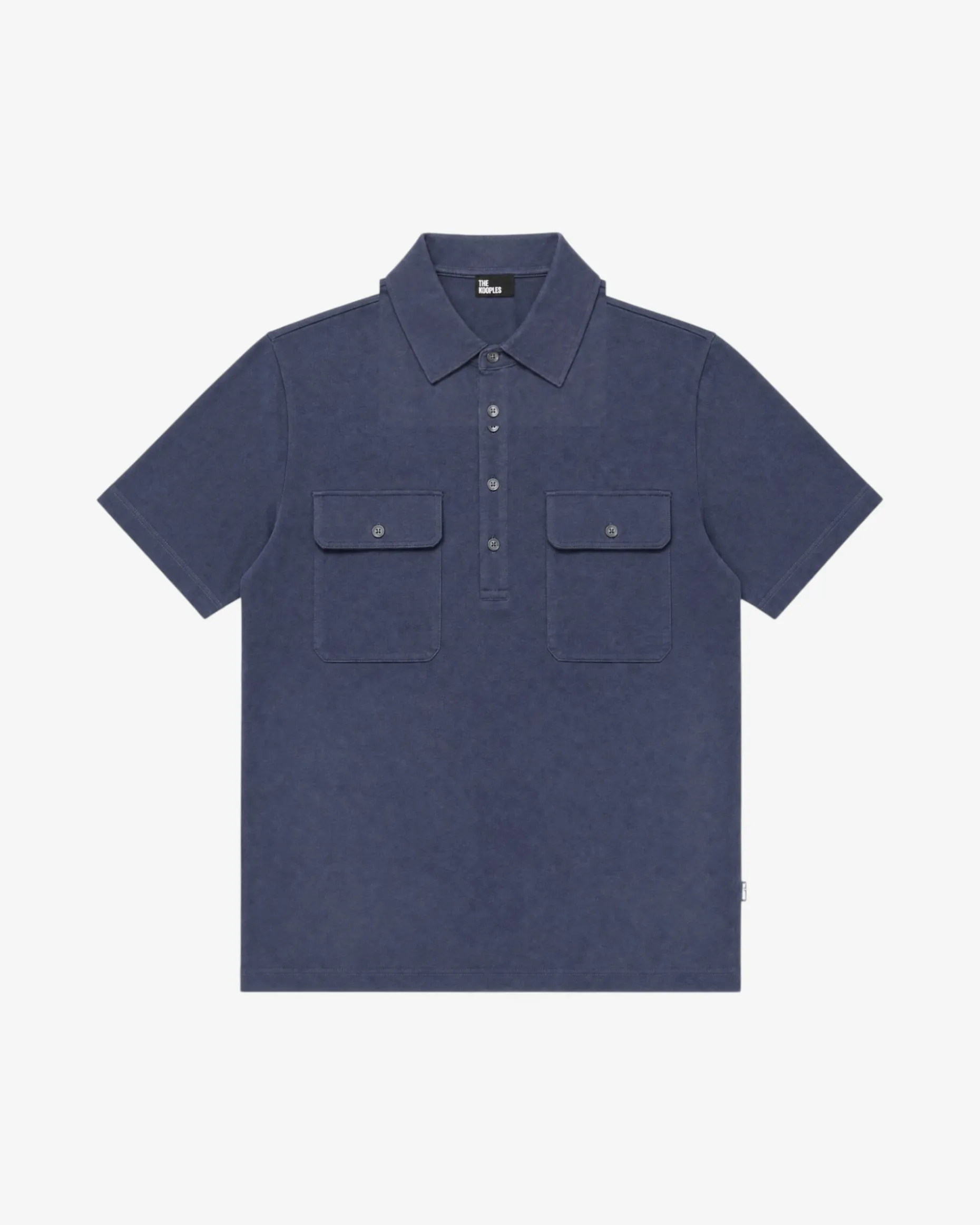 Polo manches courtes marine