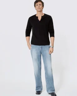 Pull col tunisien noir