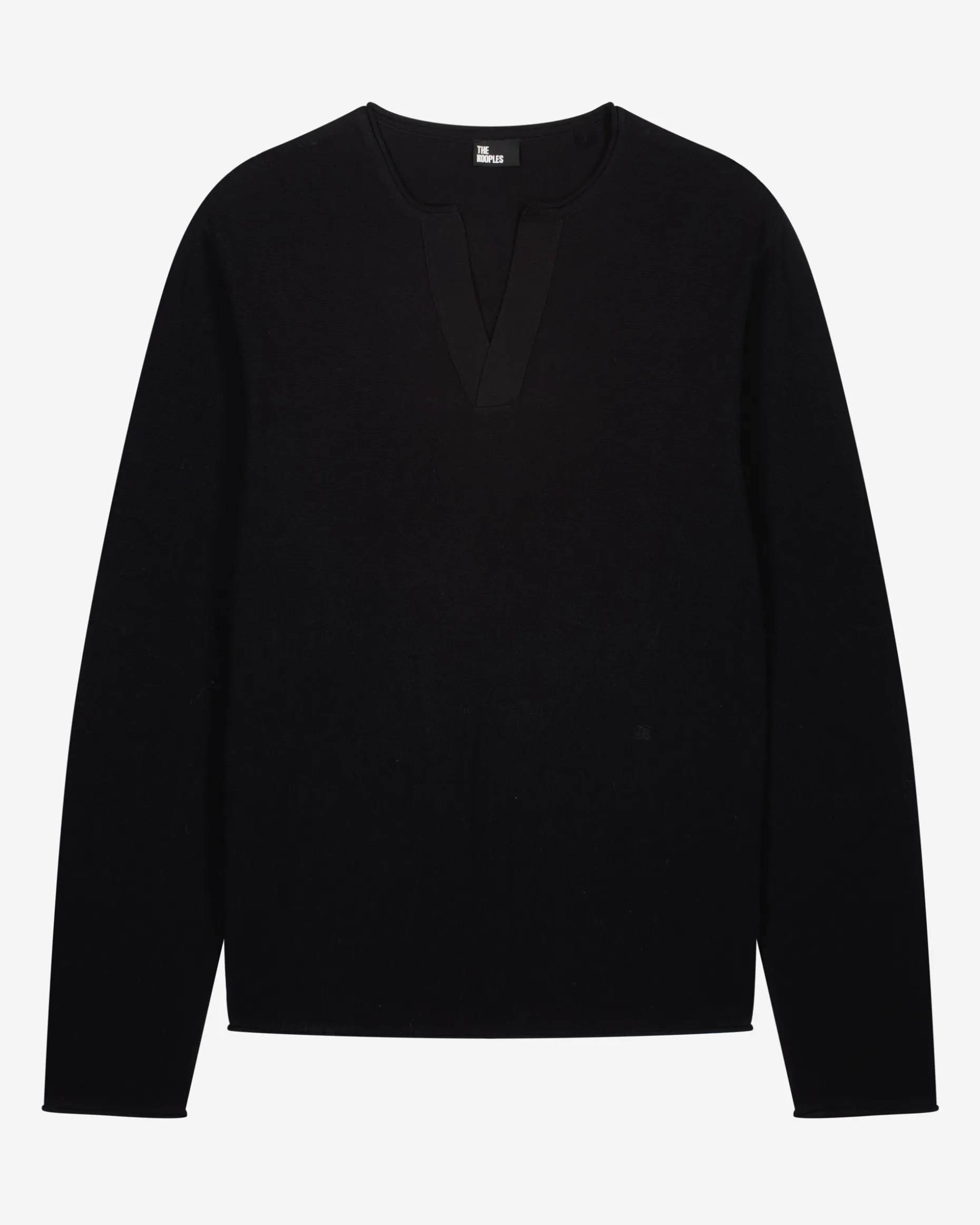 Pull col tunisien noir
