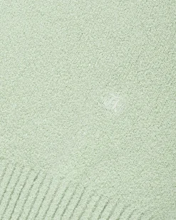 Pull manches courtes vert amande
