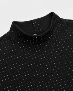 Robe courte strassée grise