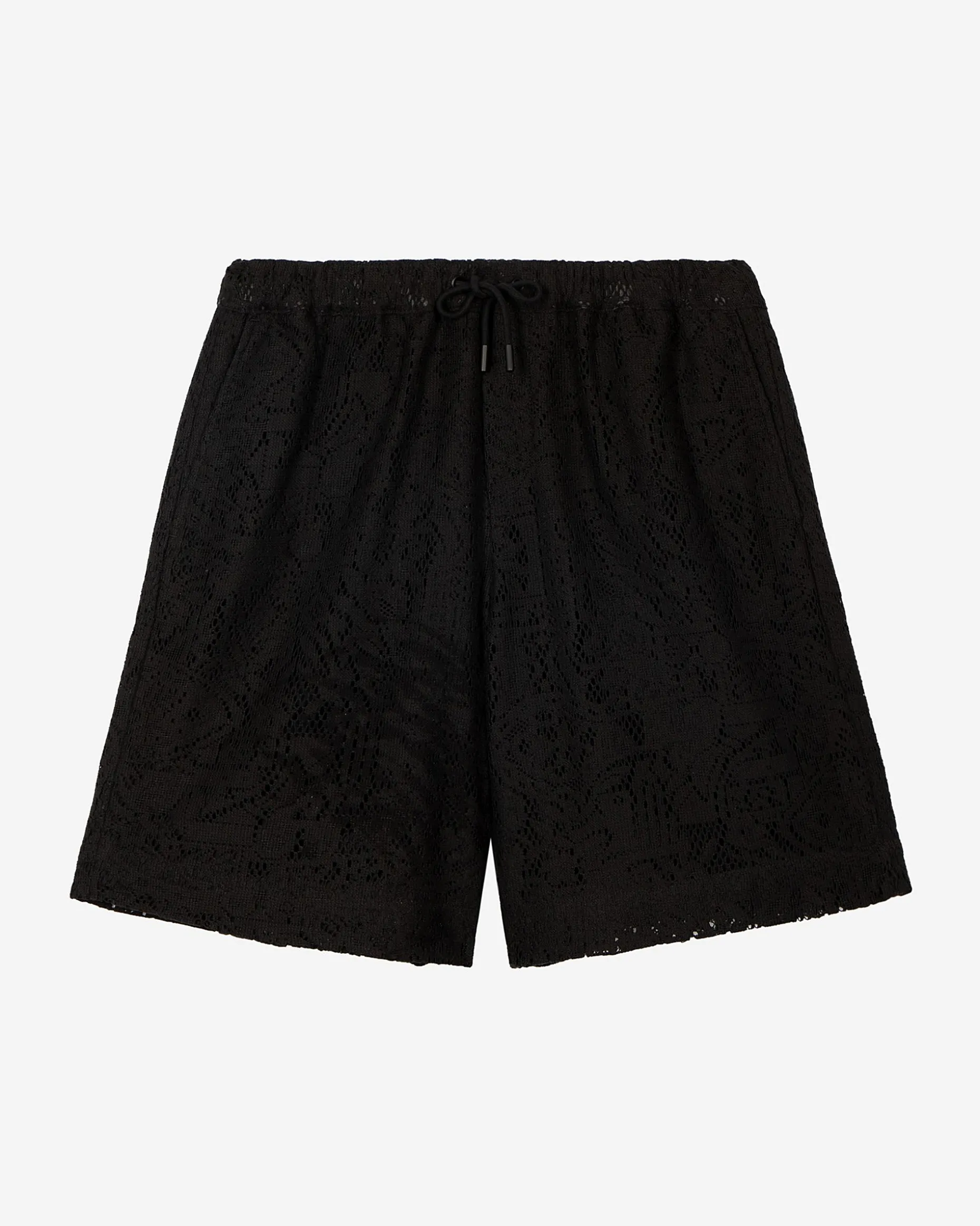 Short en dentelle noir