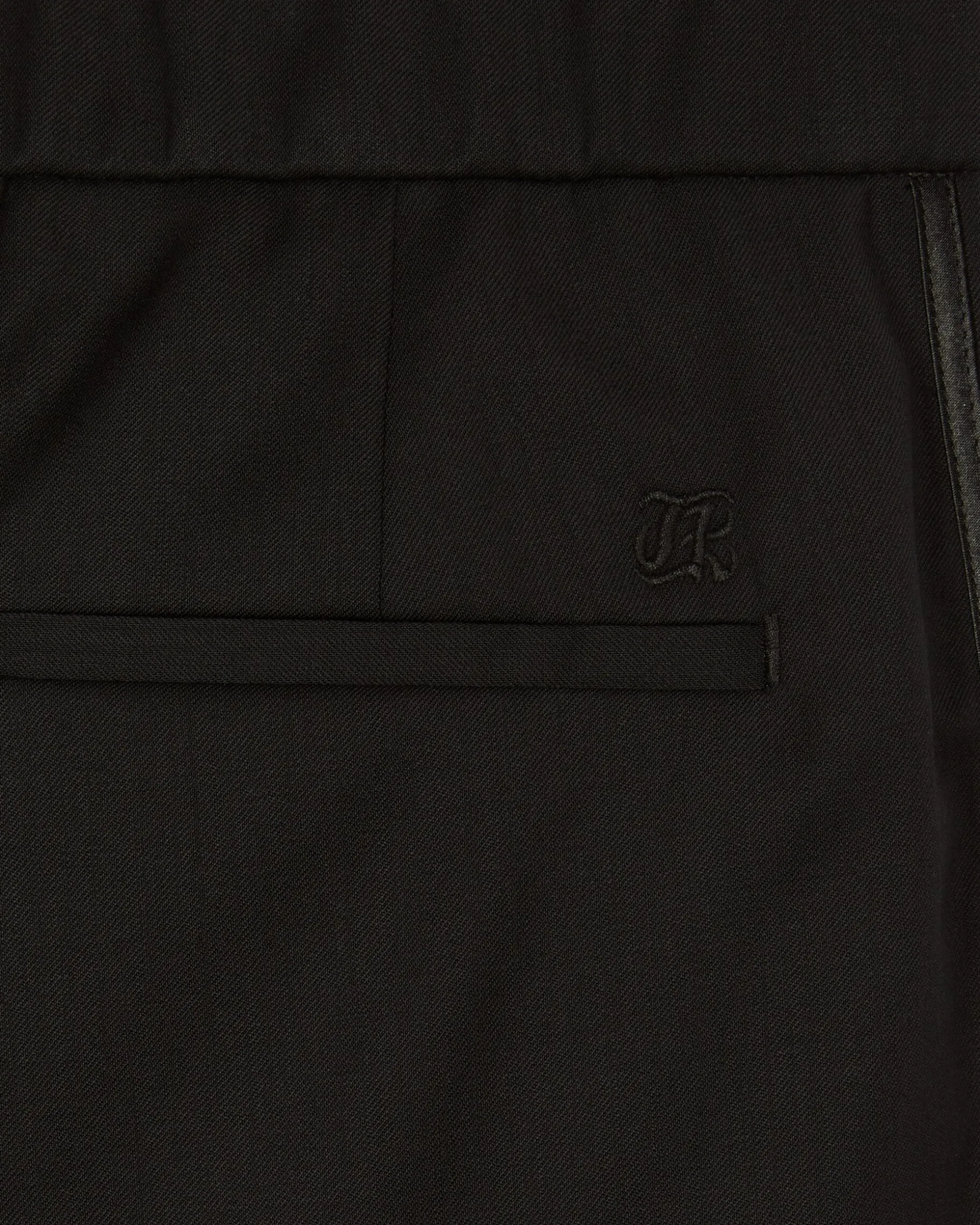 Short en laine noir