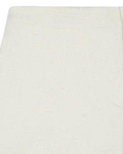 Short tailleur en tweed écru