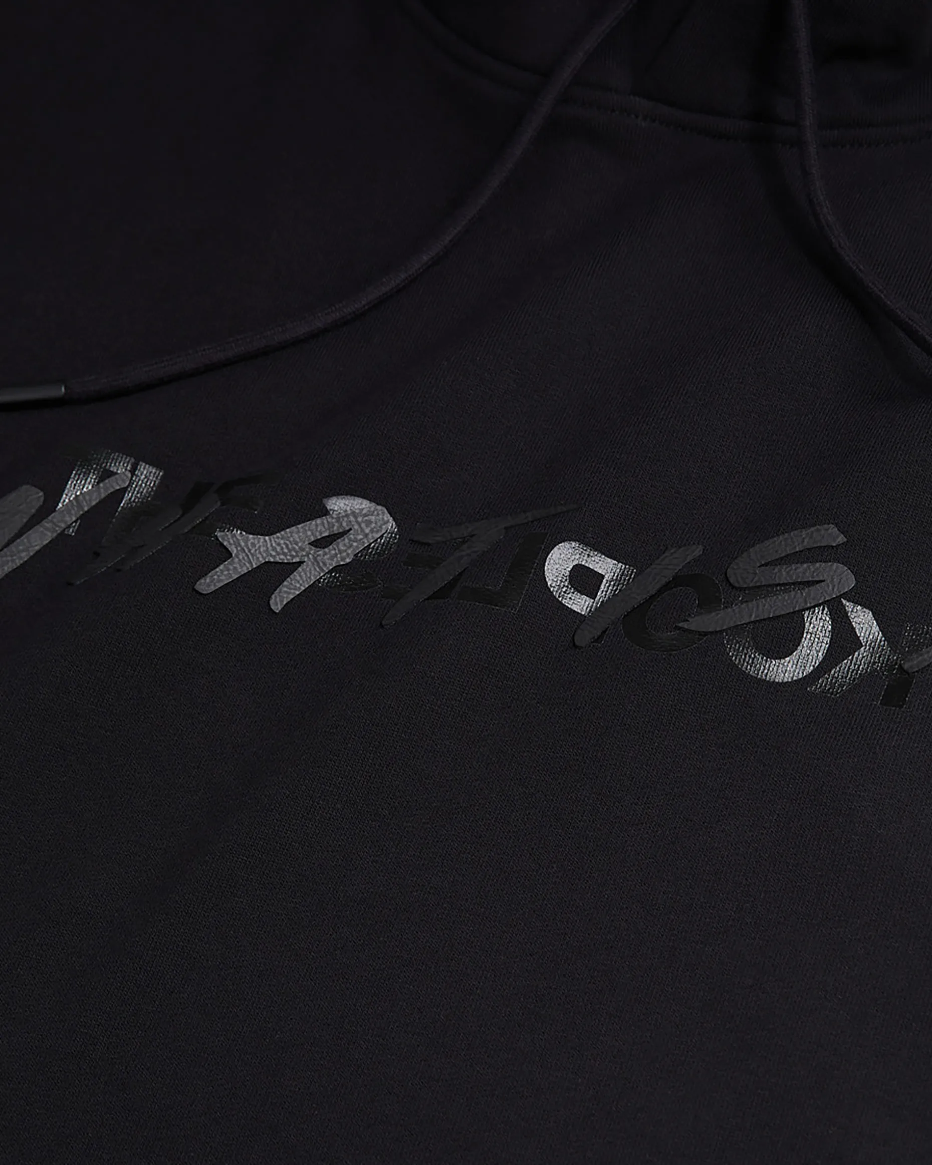 Sweatshirt à capuche What Is noir