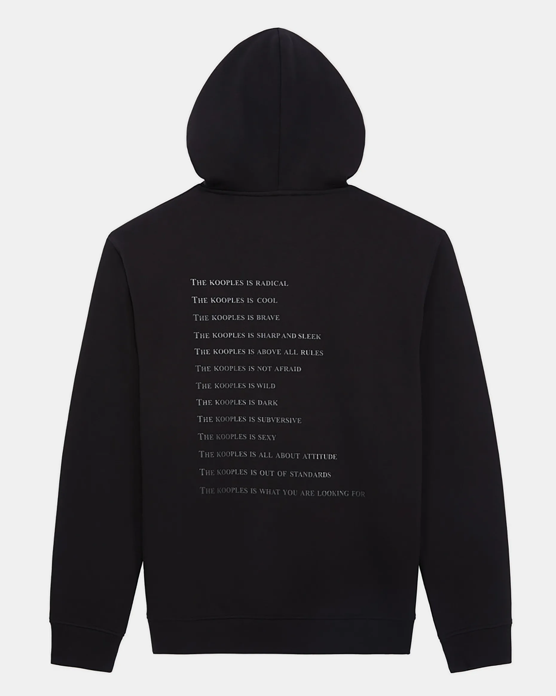 Sweatshirt à capuche What Is noir
