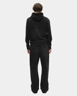 Sweatshirt à capuche What Is noir