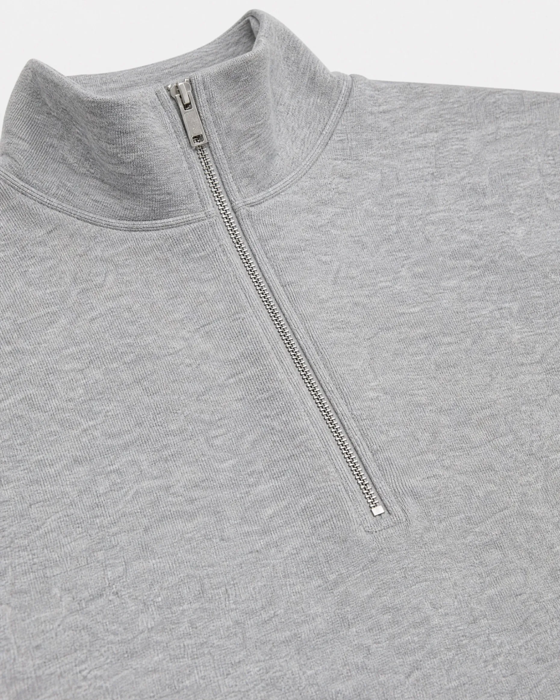 Sweatshirt col camionneur gris
