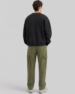 Sweatshirt col rond noir