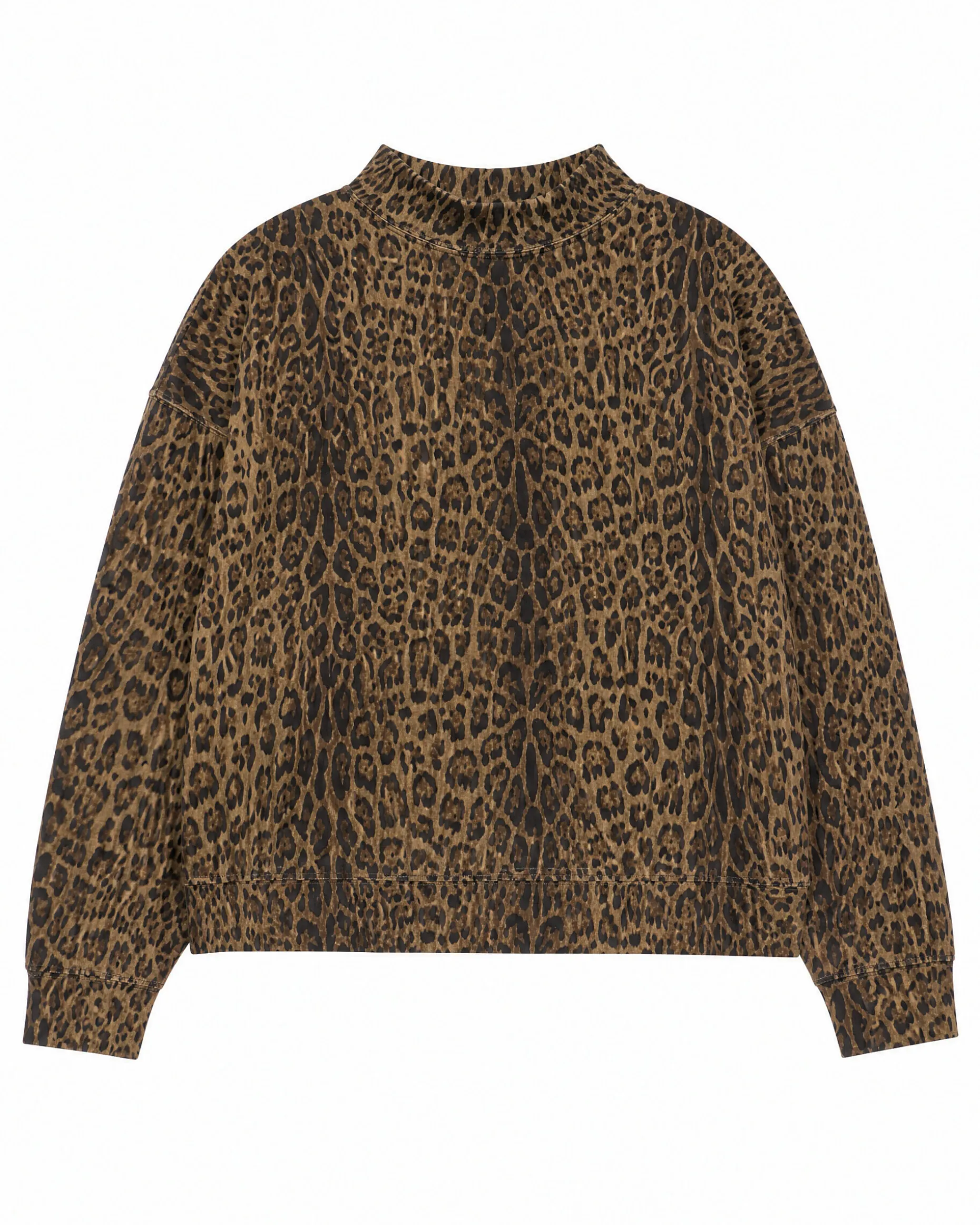 Sweatshirt imprimé léopard