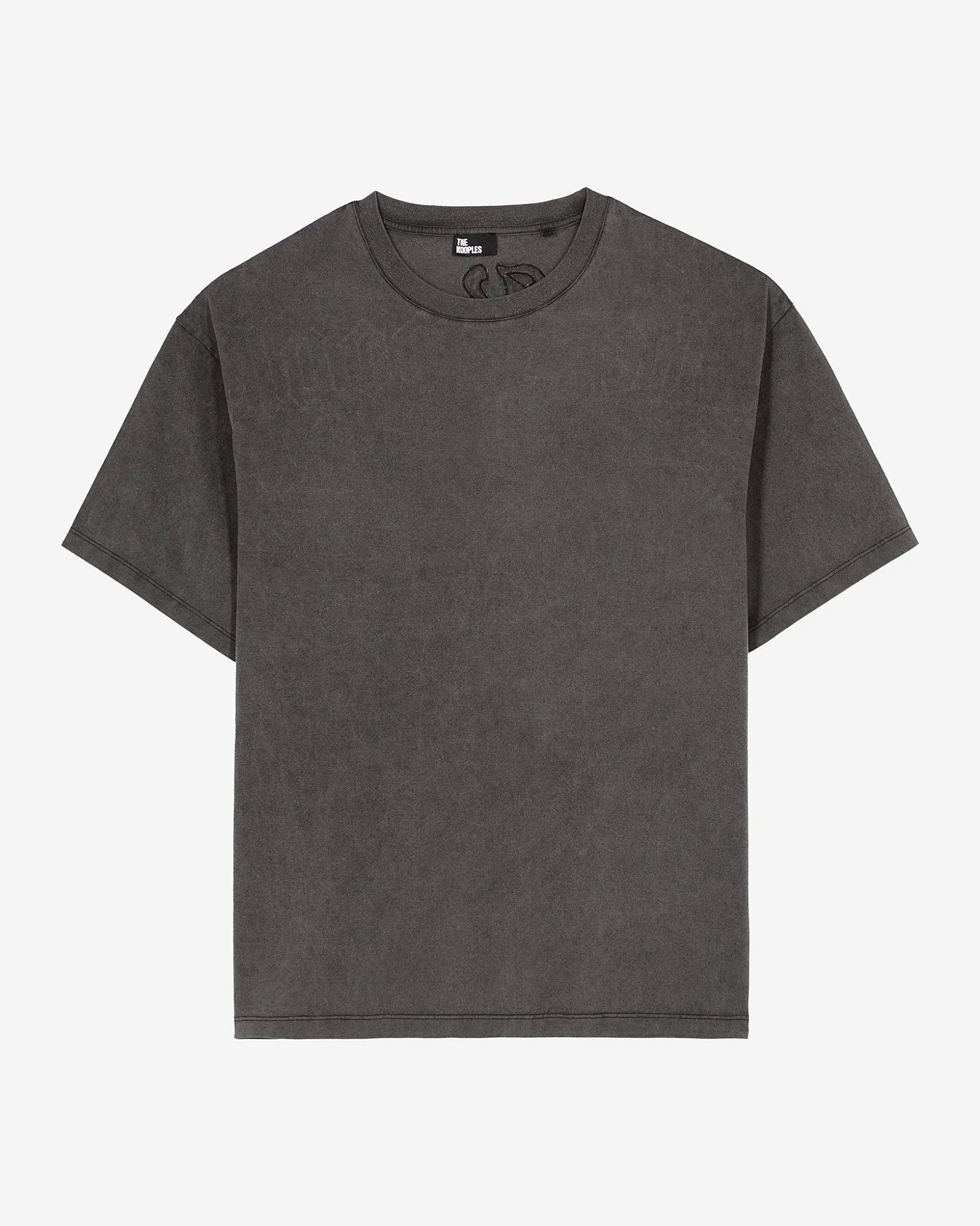 T-shirt avec logo au dos noir