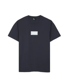 T-shirt avec sérigraphie marine