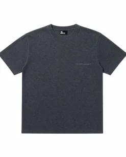 T-shirt avec sérigraphie moto noir