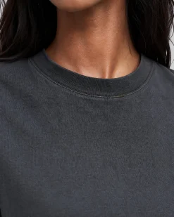 T-shirt avec sérigraphie noir