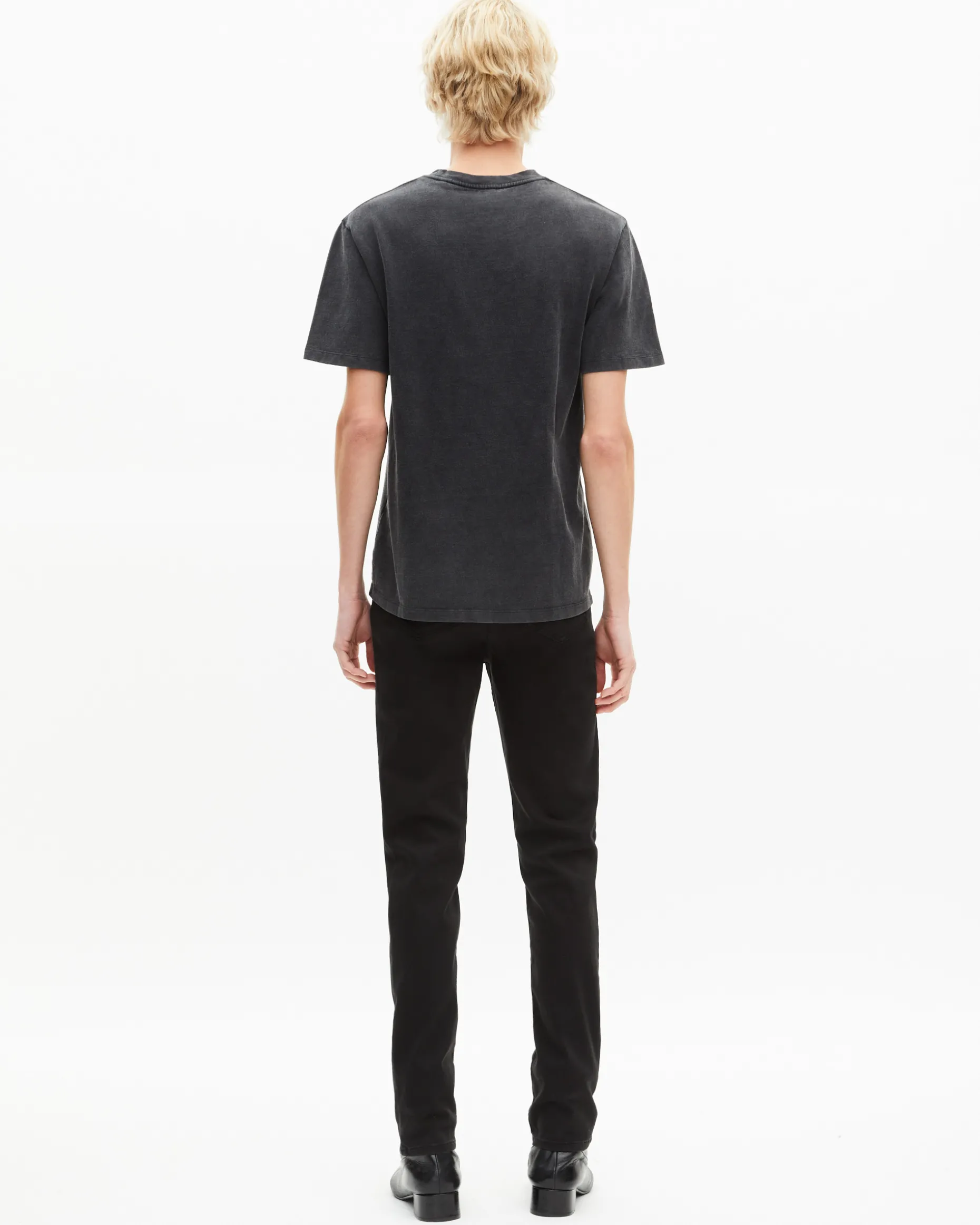 T-shirt avec sérigraphie Panthère noir