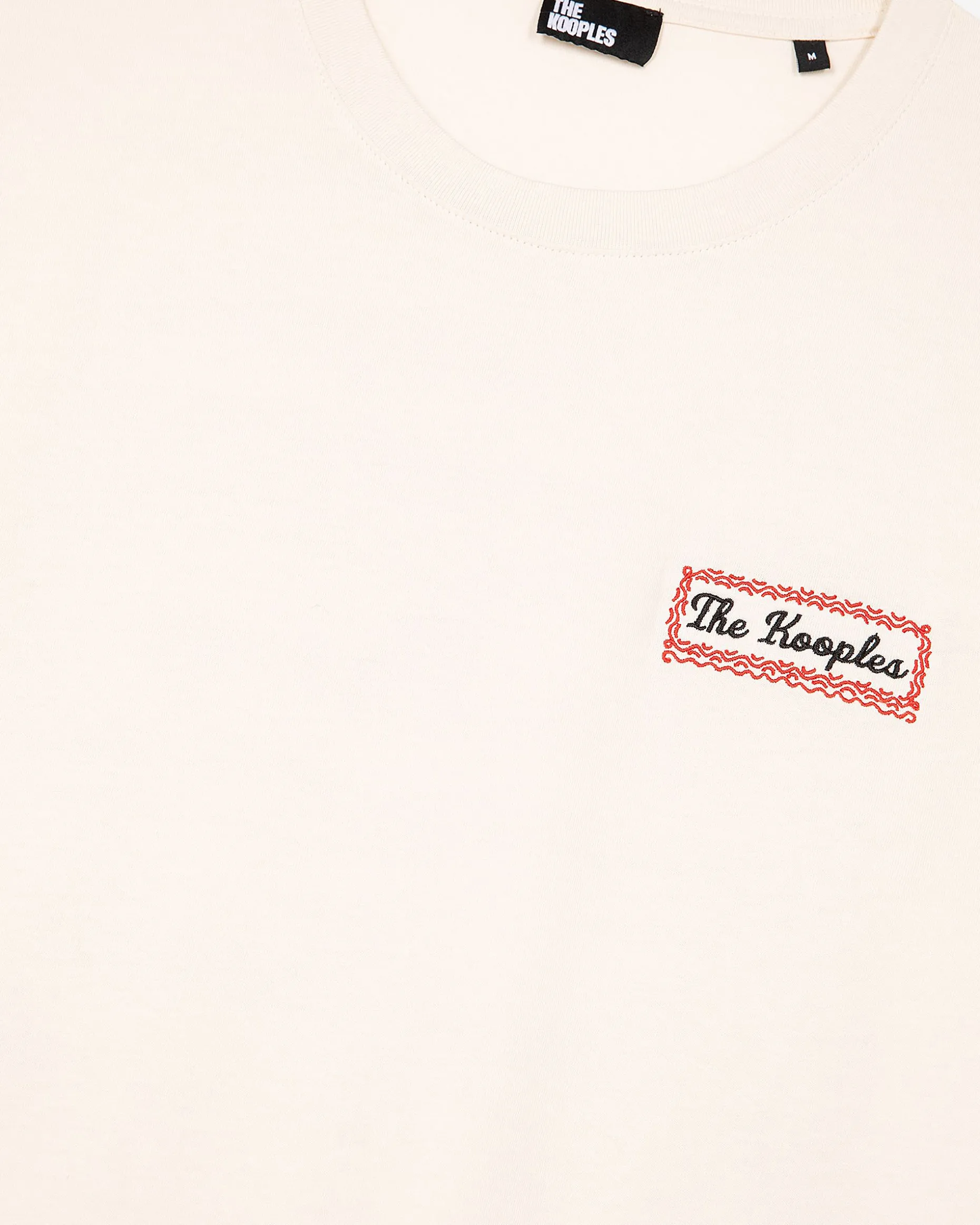T-shirt avec sérigraphie Via Prony beige