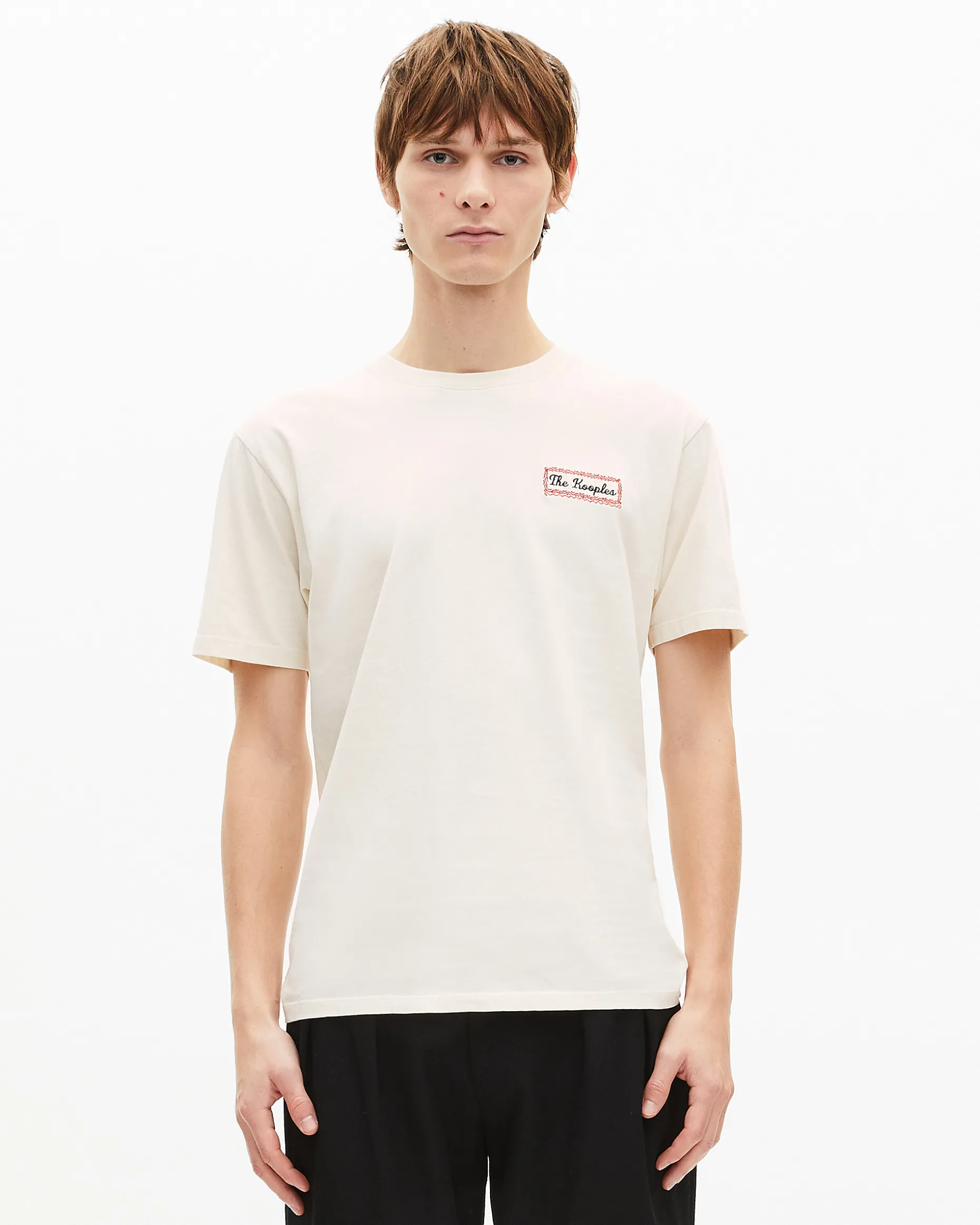 T-shirt avec sérigraphie Via Prony beige