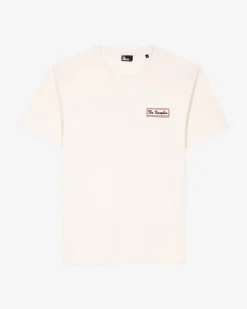 T-shirt avec sérigraphie Via Prony beige