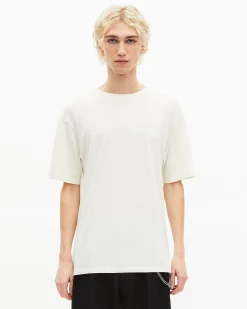 T-shirt à blason beige