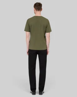 T-shirt à blason kaki
