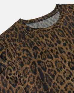T-shirt imprimé léopard