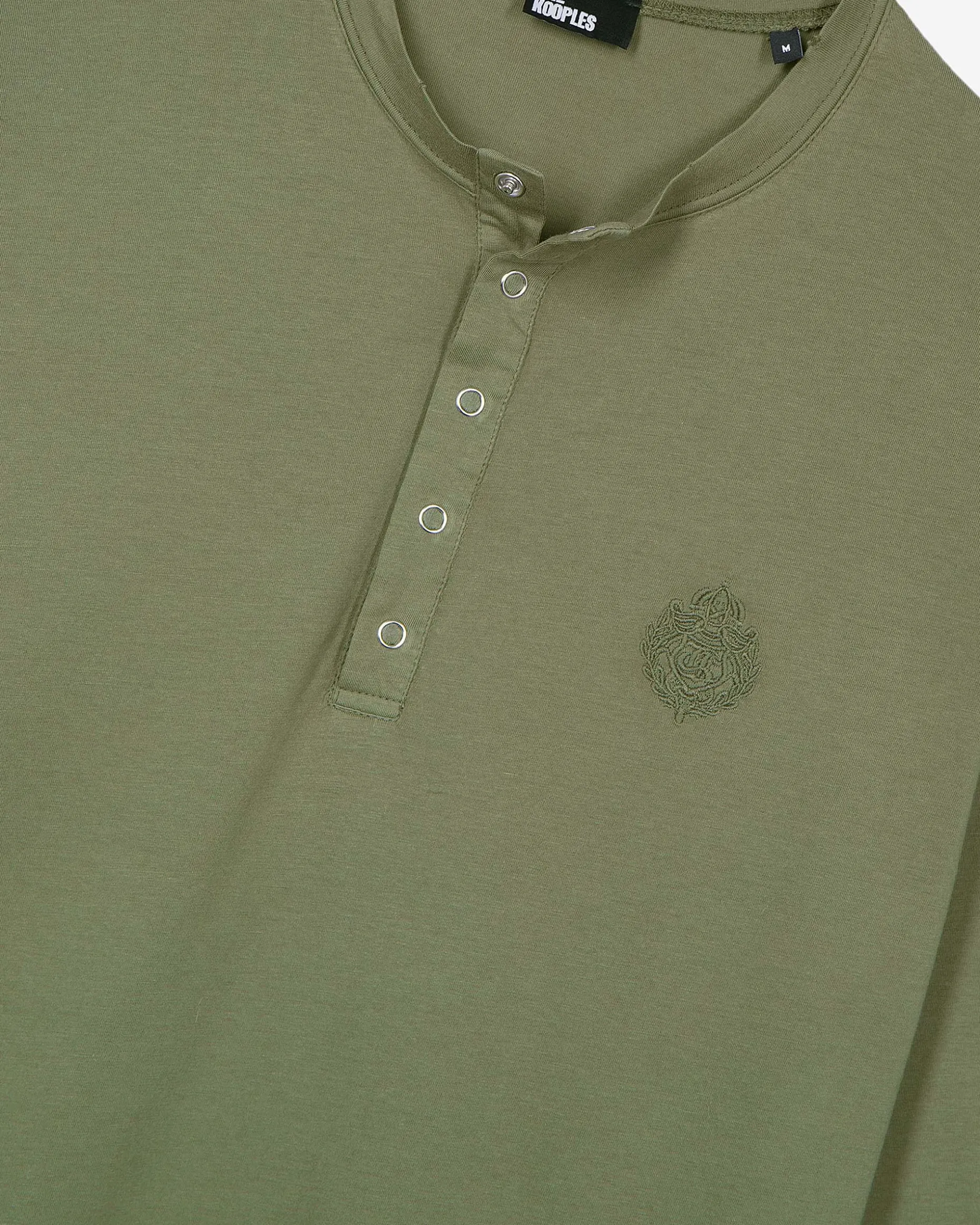 T-shirt manches longues vert