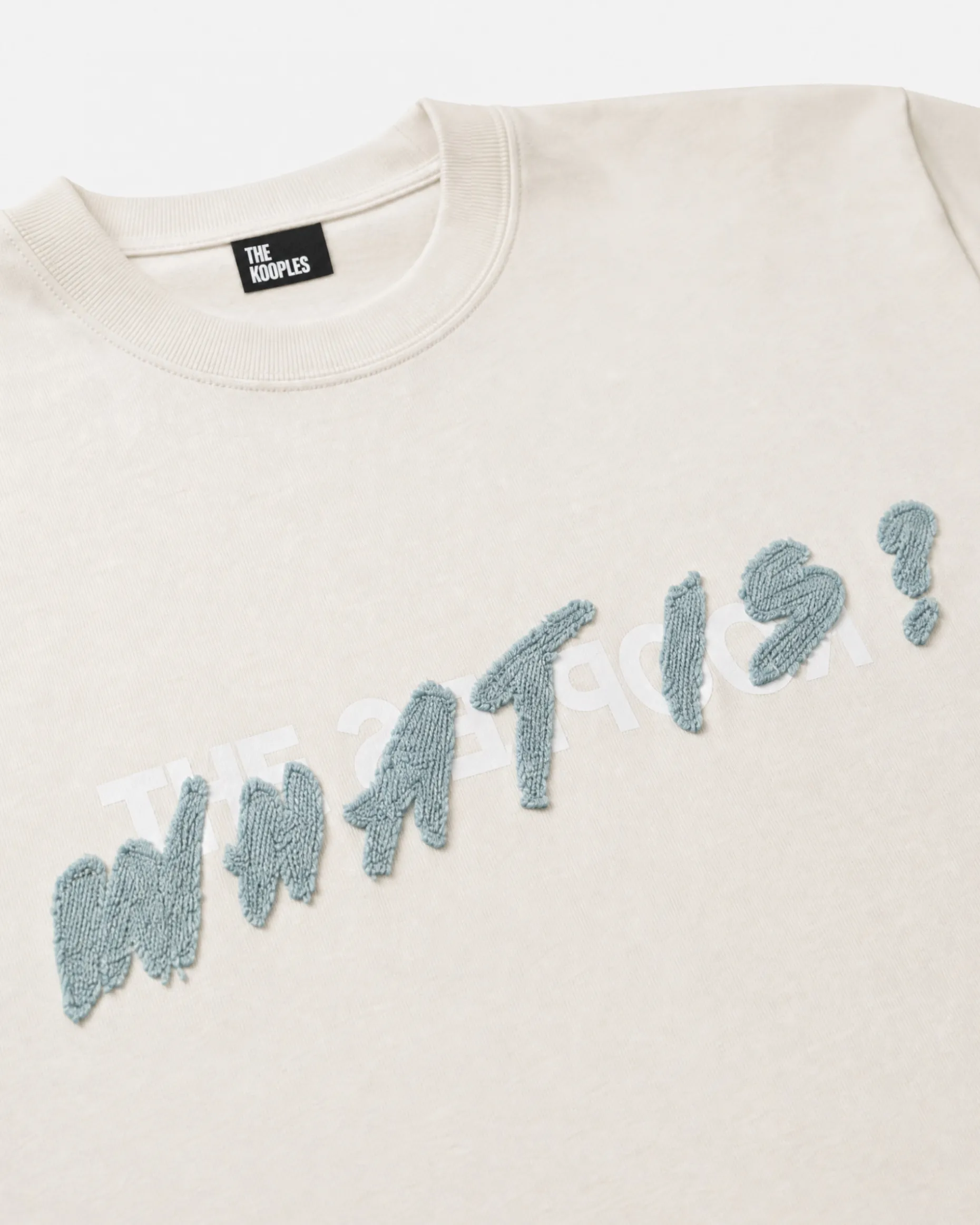T-shirt patch denim What Is beige