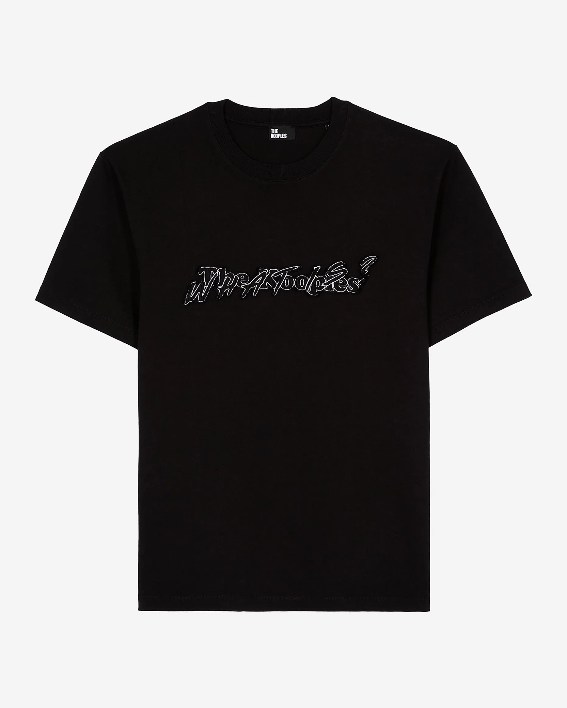 T-shirt patch denim What Is noir