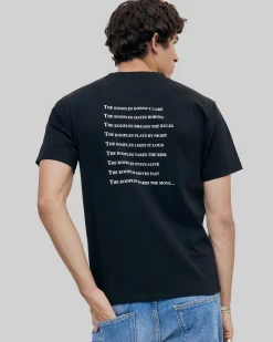 T-shirt So What noir mixte