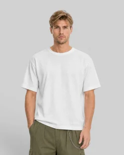 T-shirt uni blanc