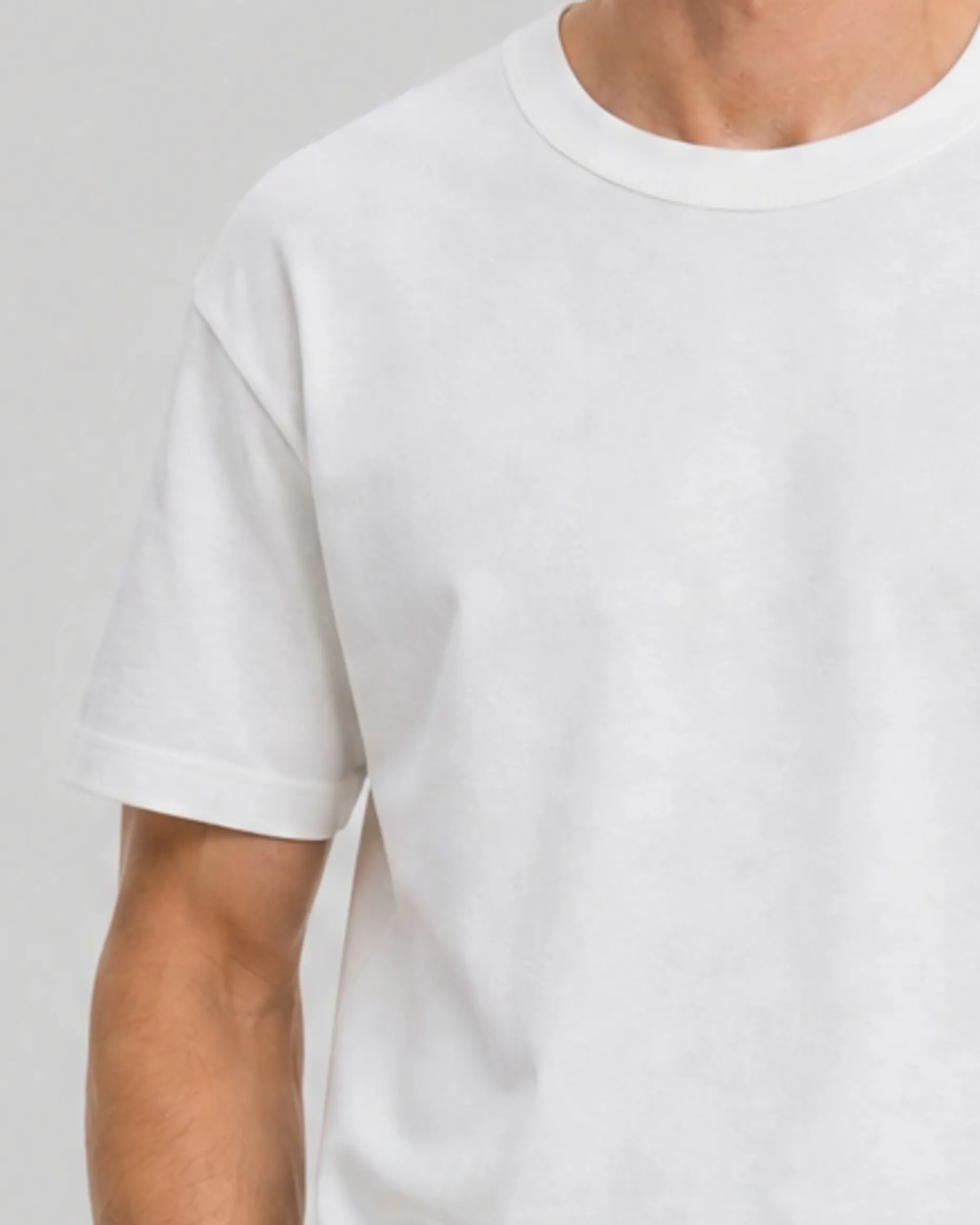 T-shirt uni blanc