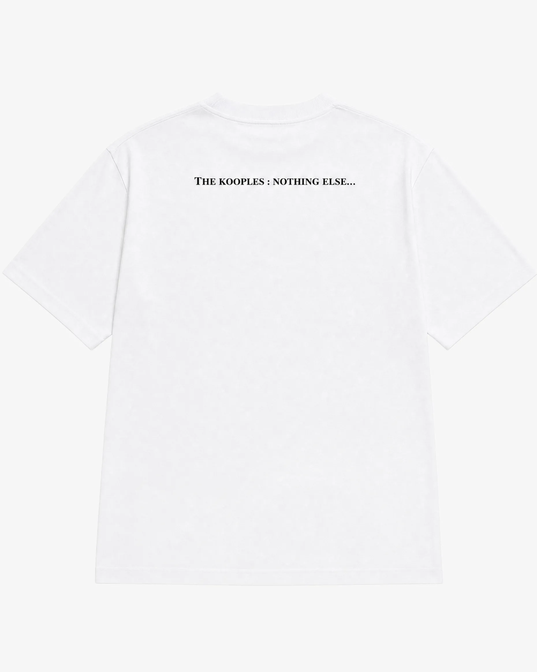 T-shirt What Else blanc mixte