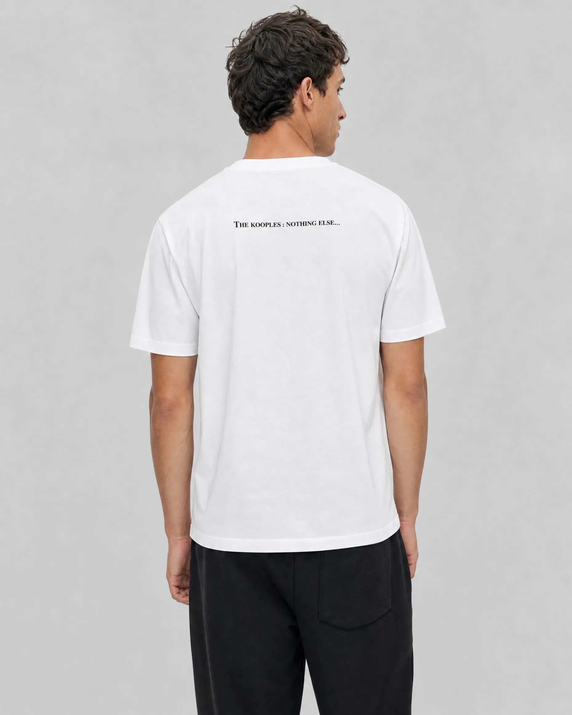 T-shirt What Else blanc mixte