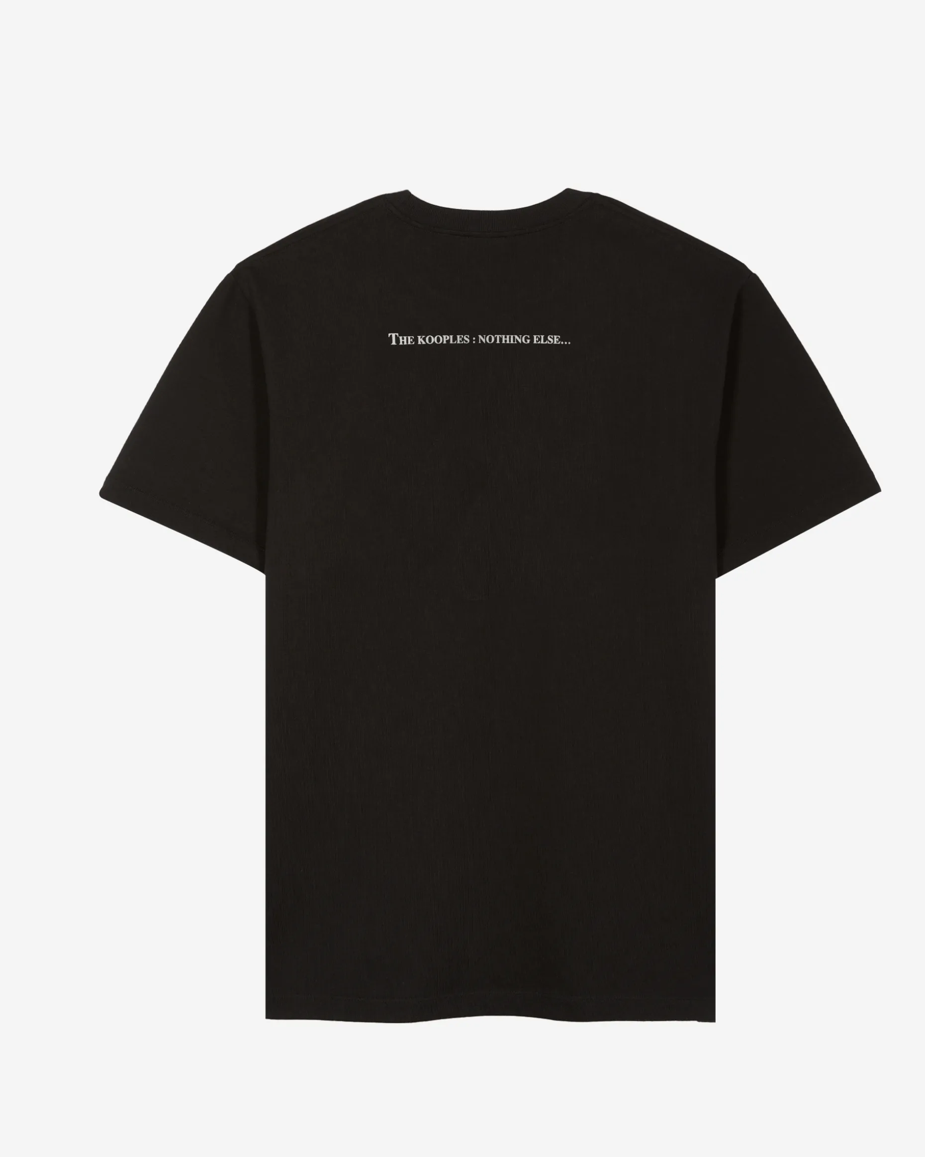T-shirt What Else noir mixte