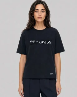 T-shirt What If noir mixte