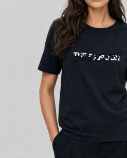 T-shirt What If noir mixte