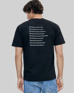 T-shirt What If noir mixte