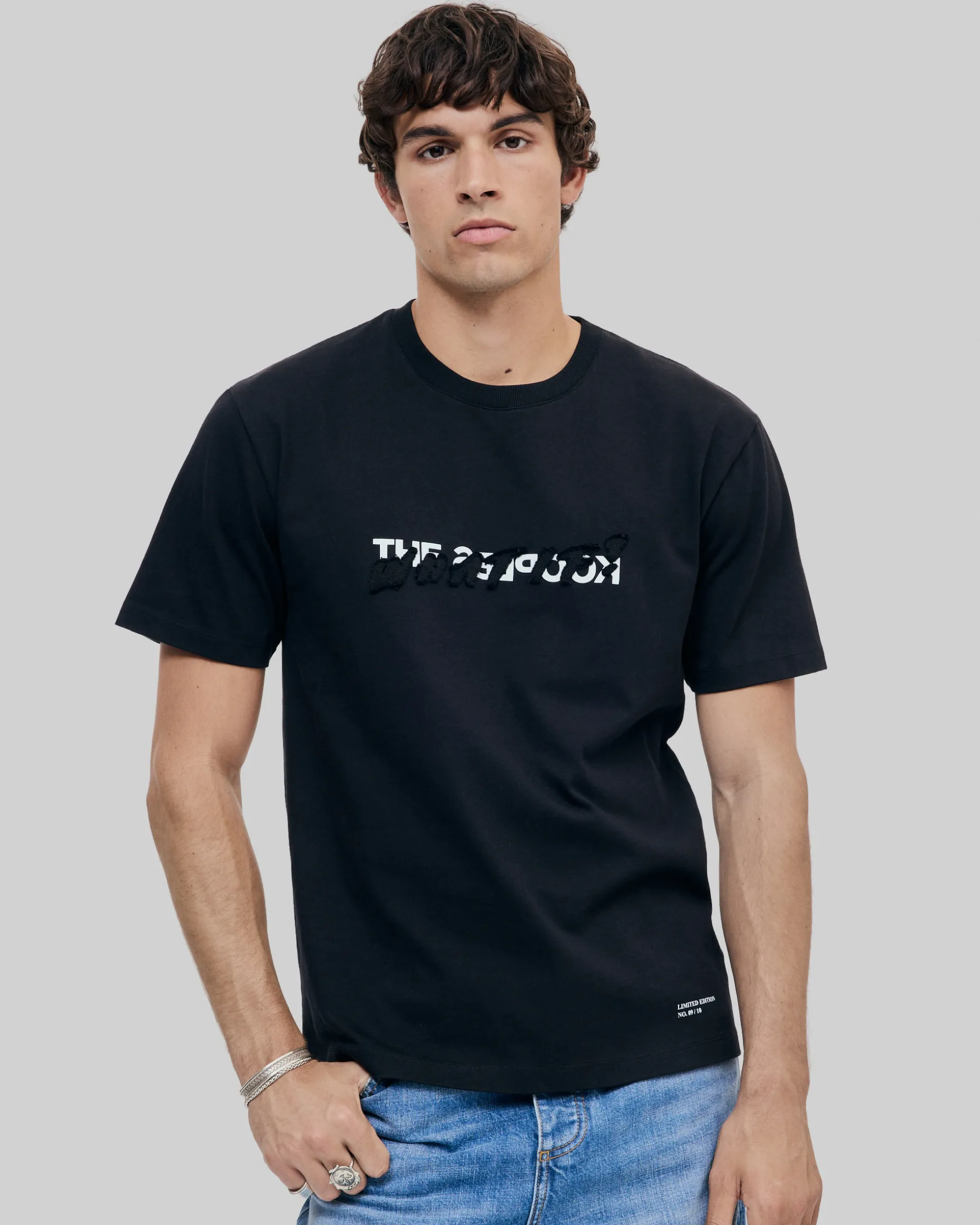 T-shirt What If noir mixte