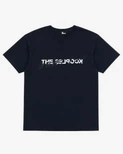 T-shirt What Is avec strass noir