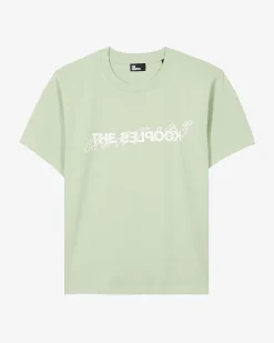 T-shirt What Is avec strass vert