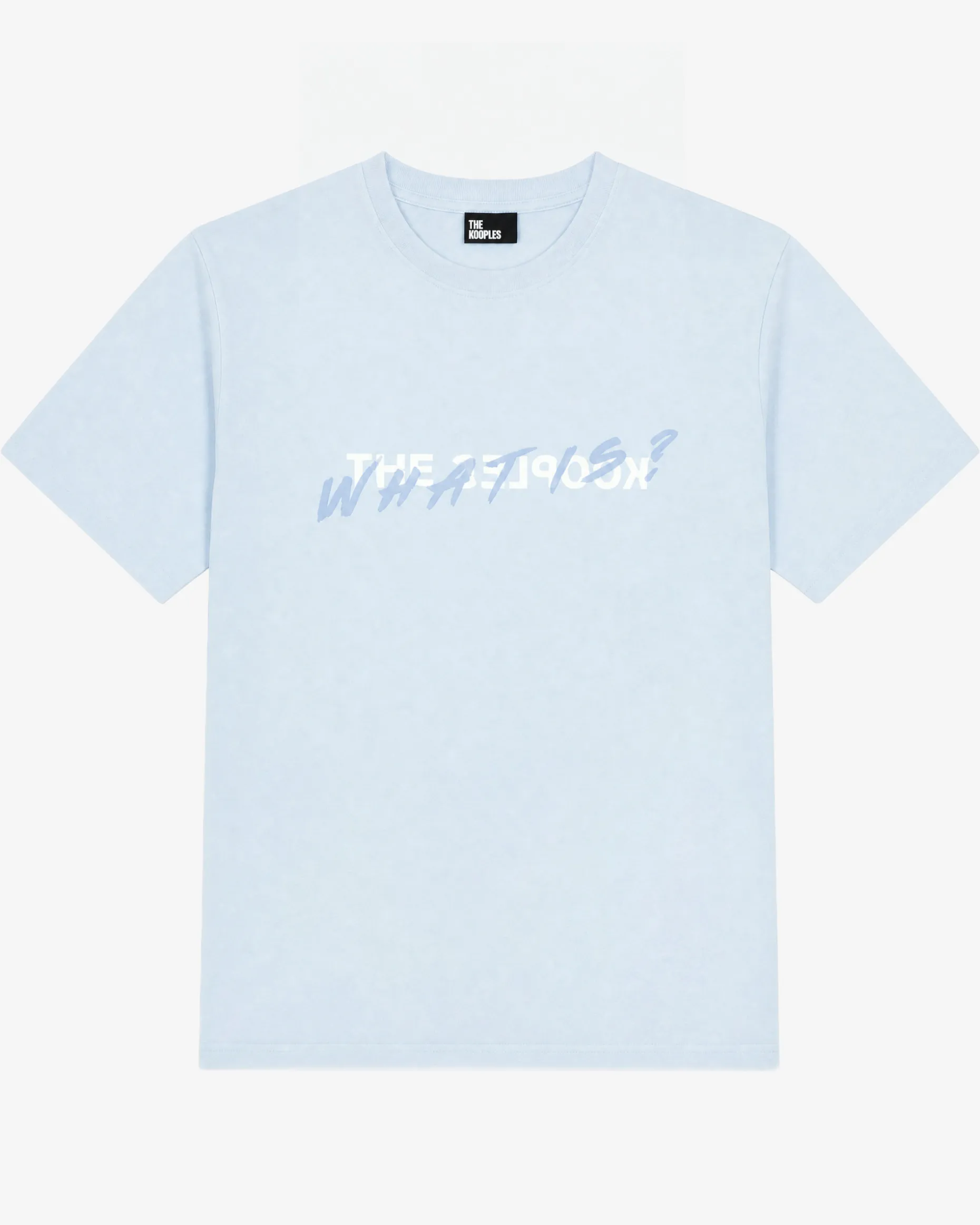 T-shirt What Is bleu clair
