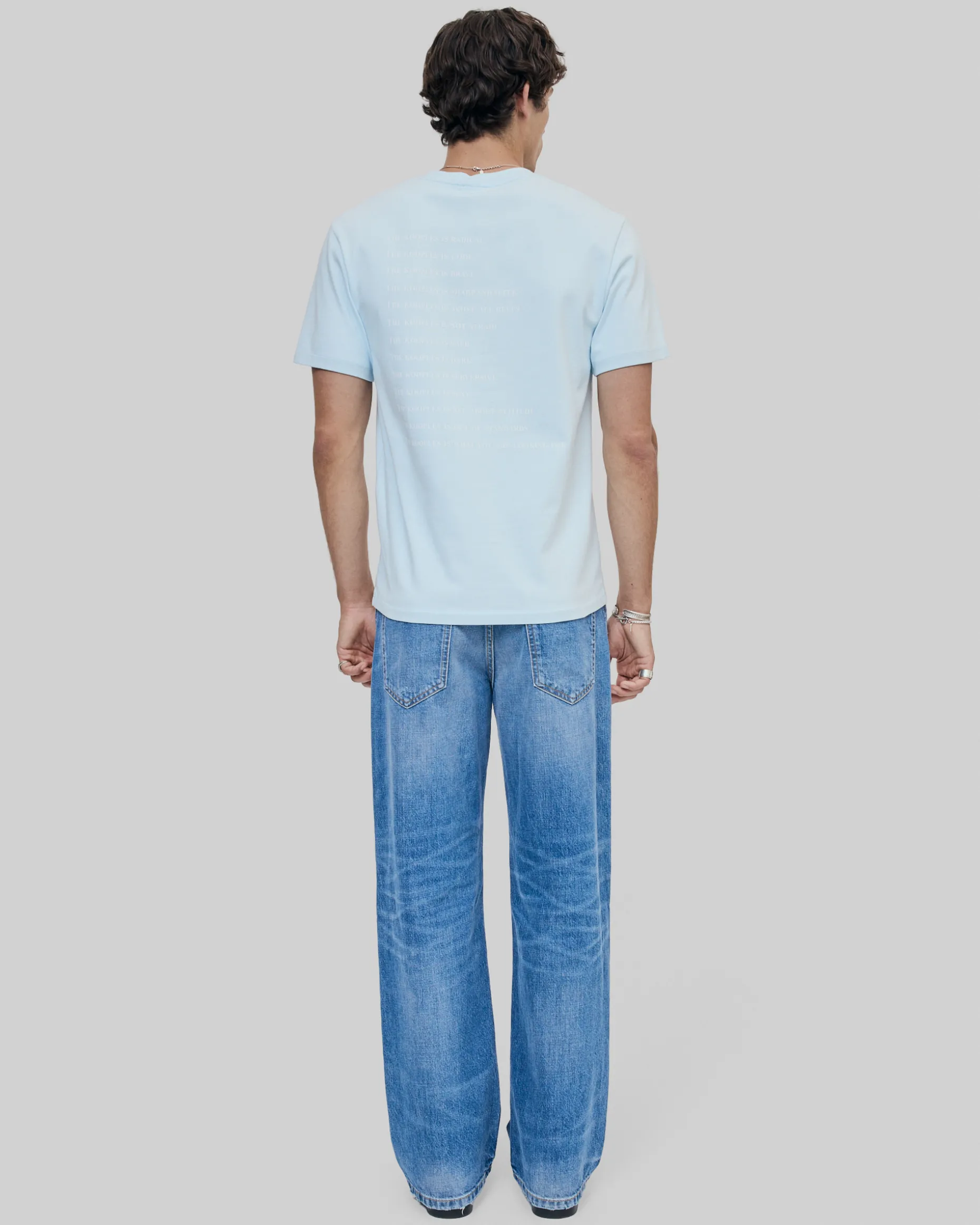 T-shirt What Is bleu clair