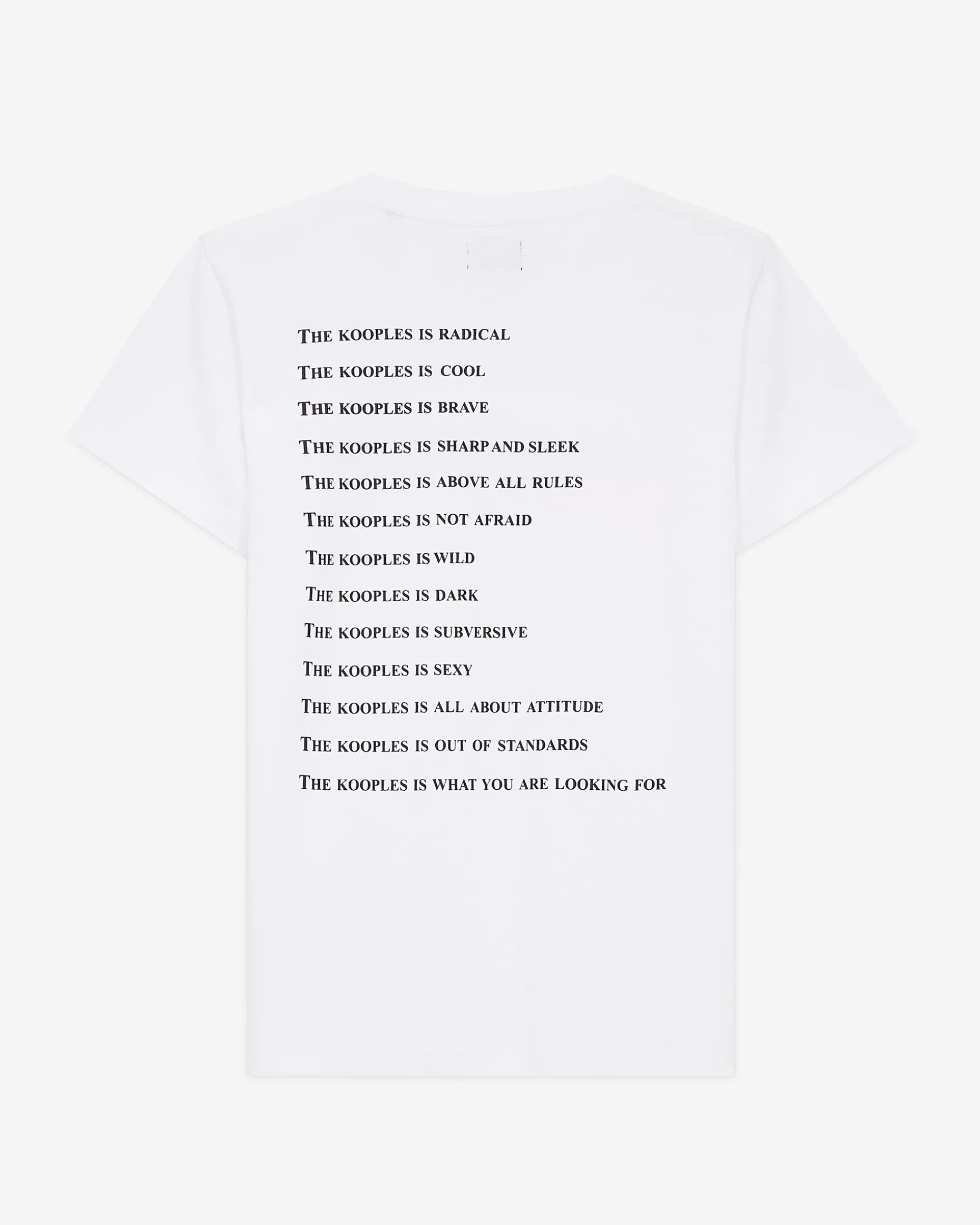 T-shirt What Is fluo blanc
