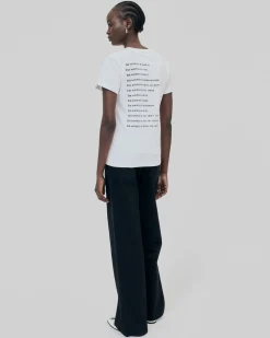 T-shirt What Is fluo blanc