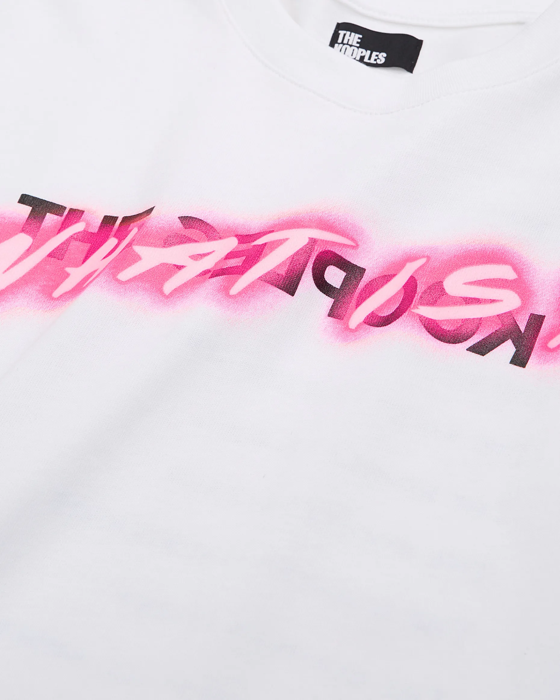 T-shirt What Is fluo blanc