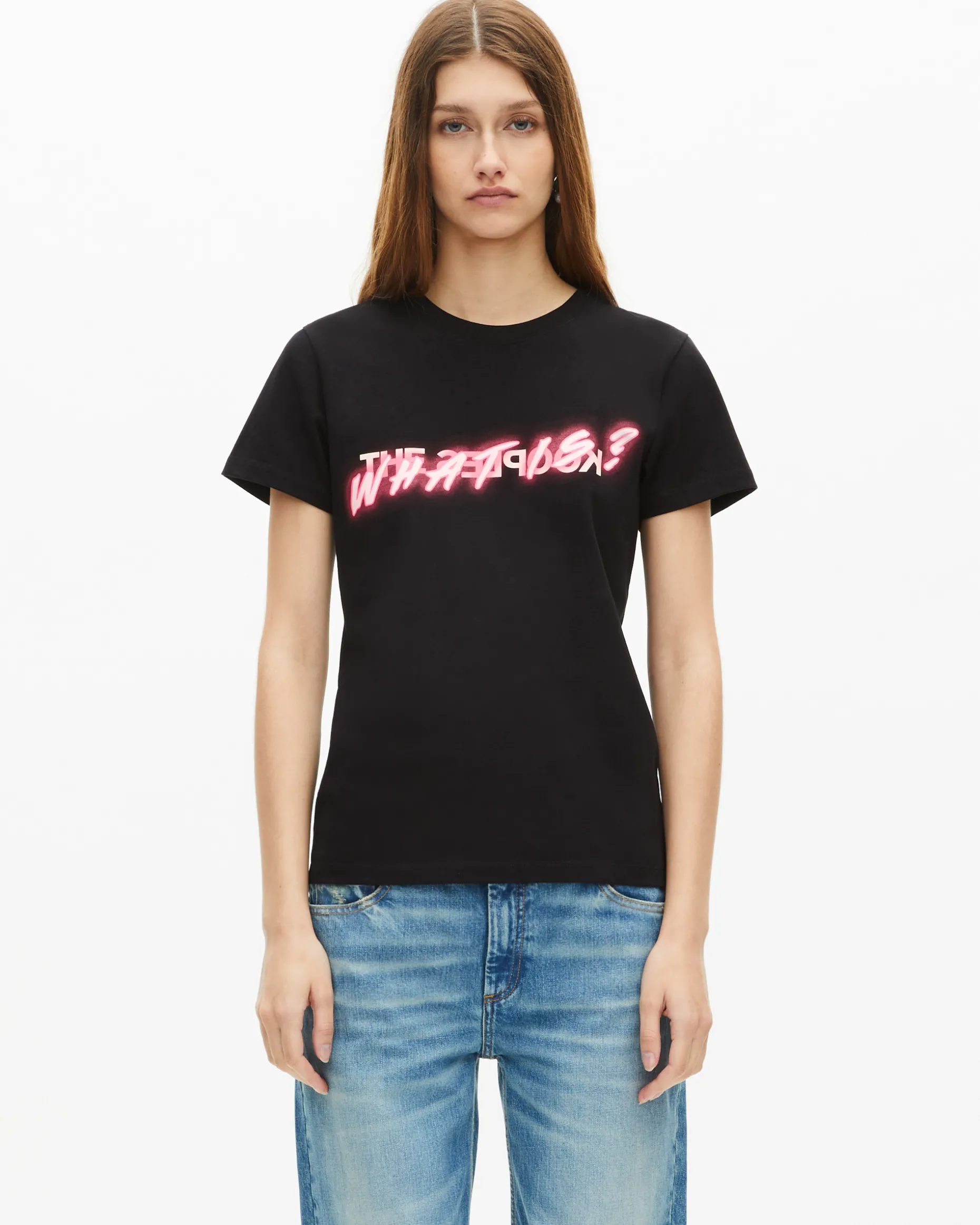 T-shirt What Is fluo noir
