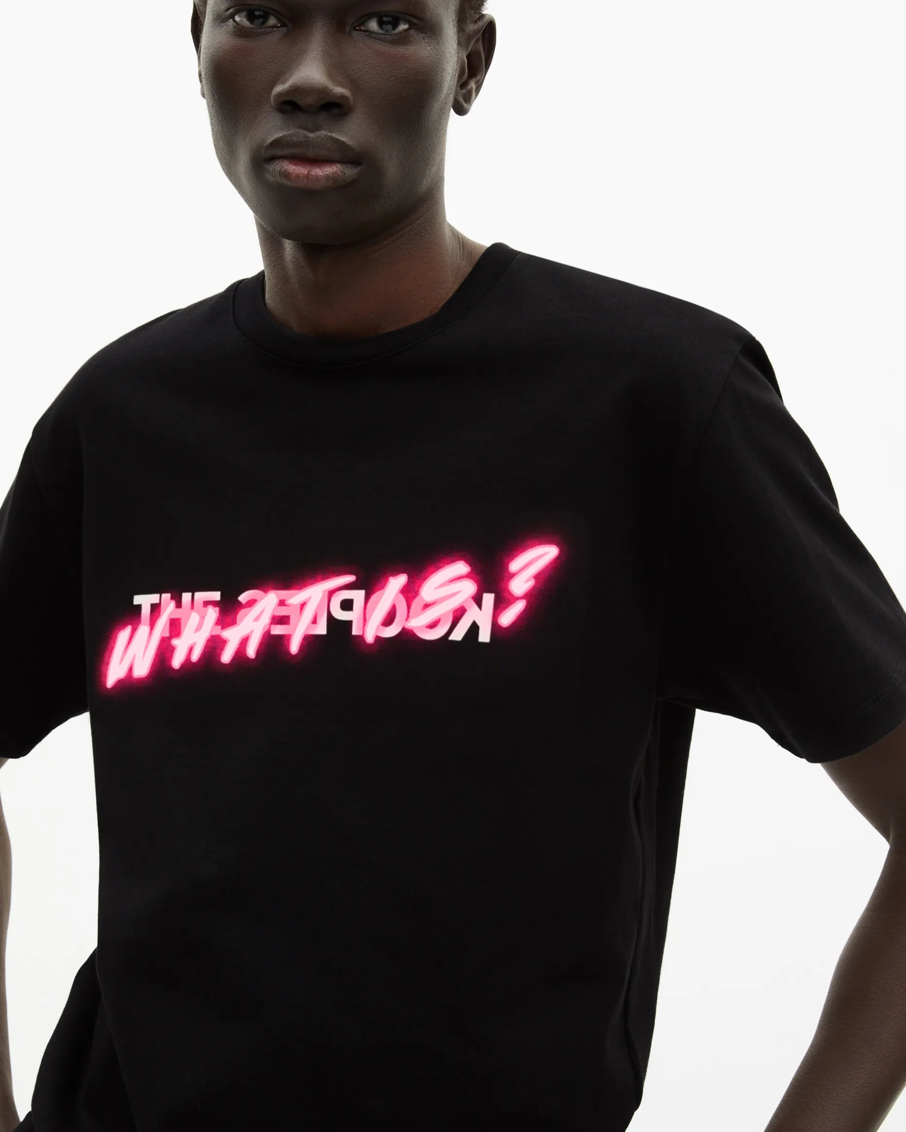 T-shirt What Is fluo noir