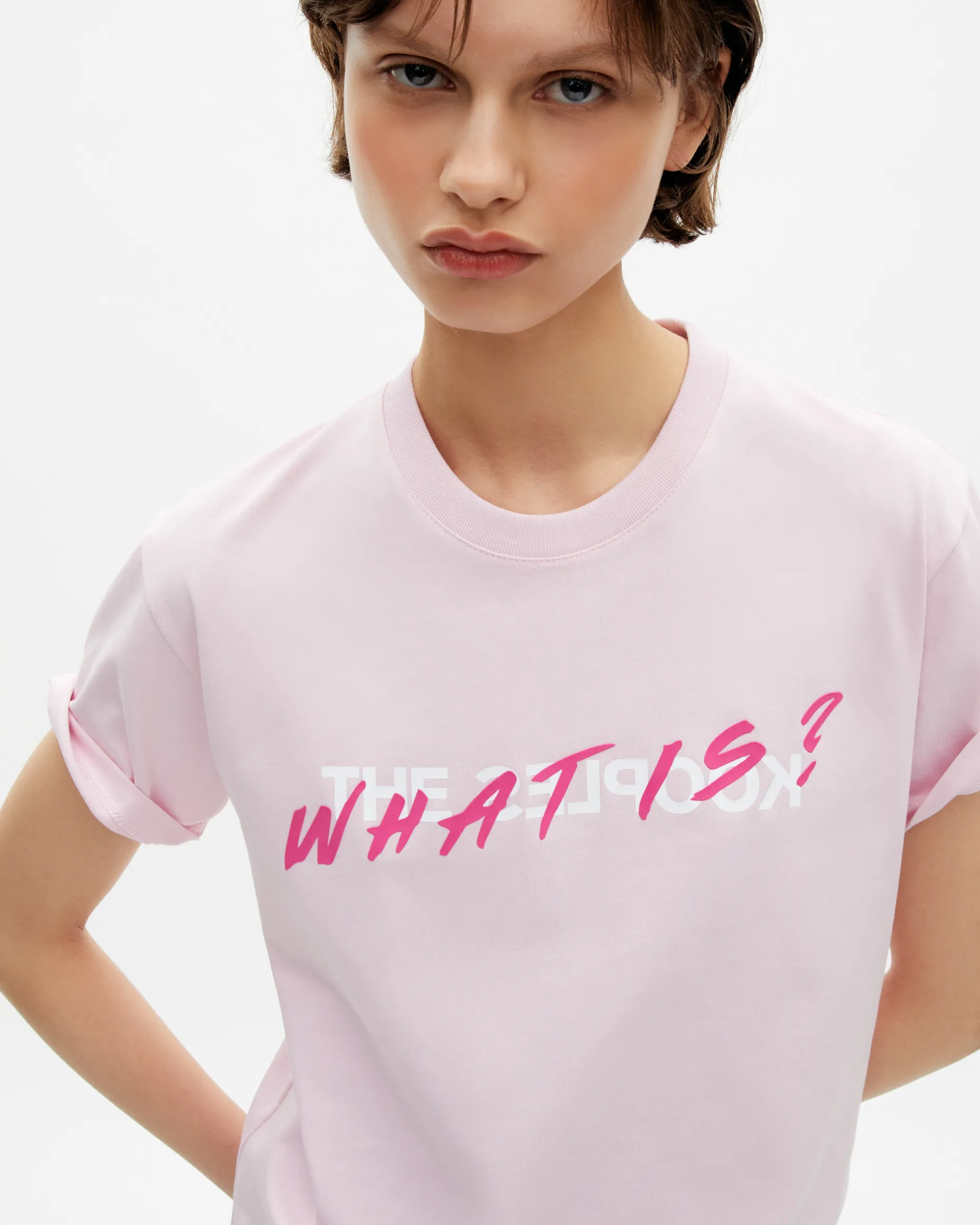 T-shirt What Is rose clair