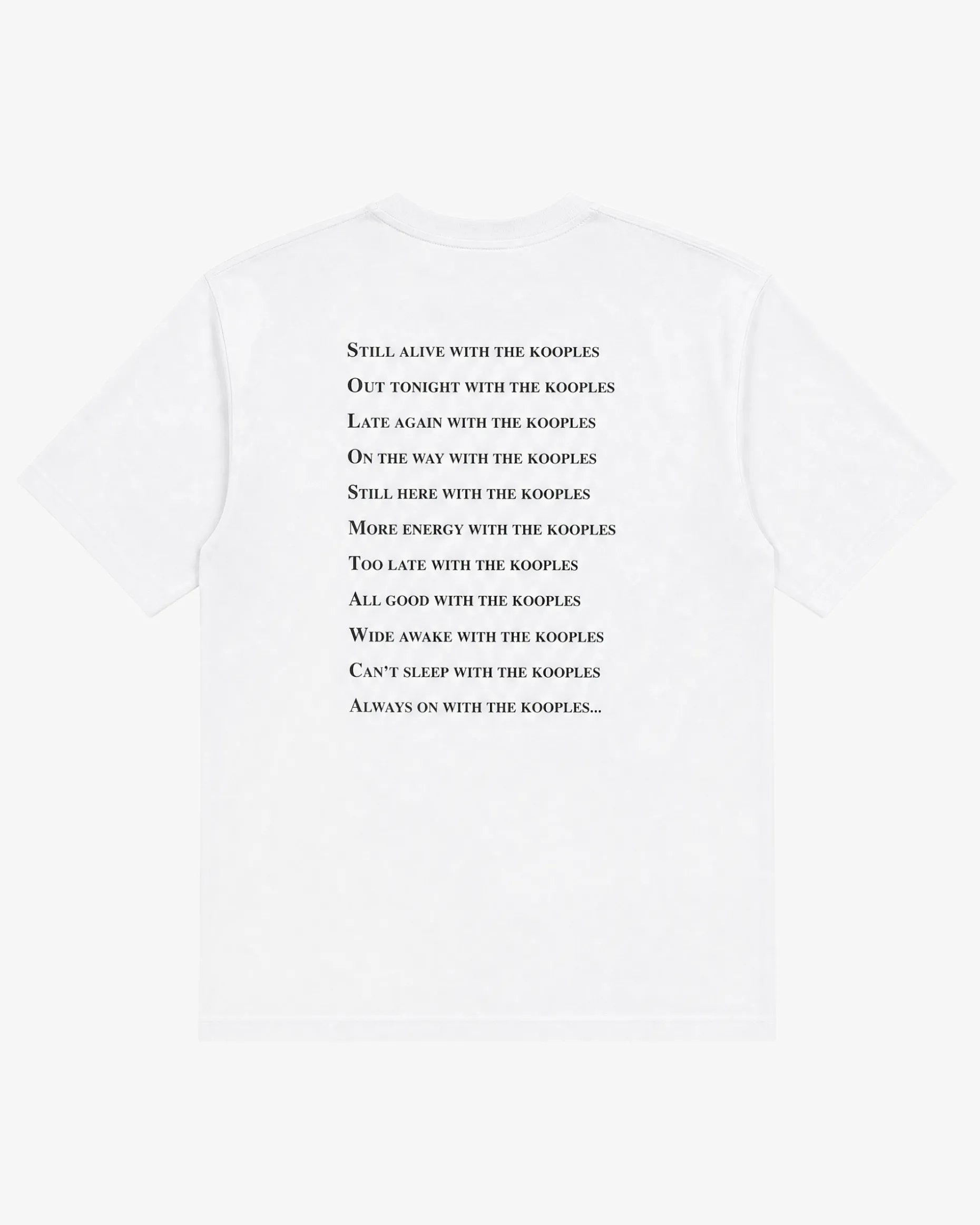 T-shirt What's Up blanc mixte