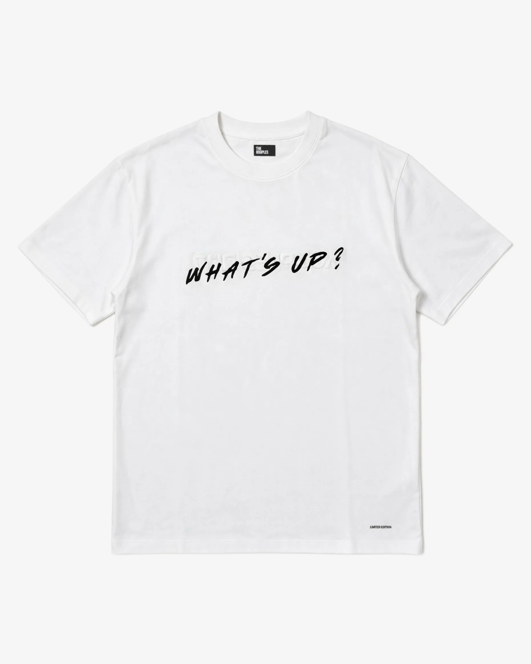 T-shirt What's Up blanc mixte
